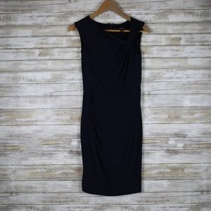 Ann Taylor Dark Blue Navy Dress sz 00